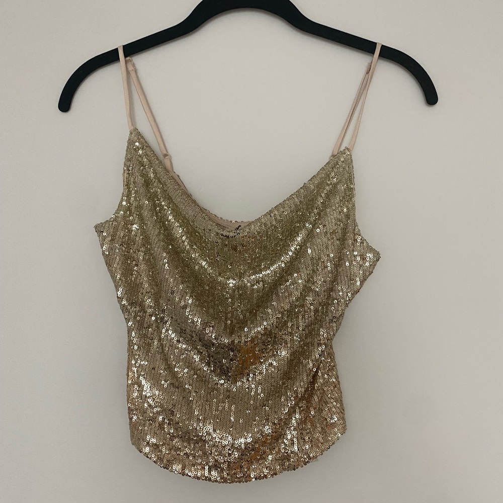 Free people sequin tank